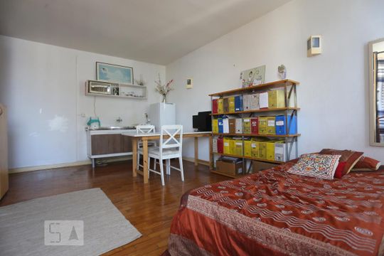 Studio de kitnet/studio para alugar com 1 quarto, 32m² em Higienopolis, São Paulo