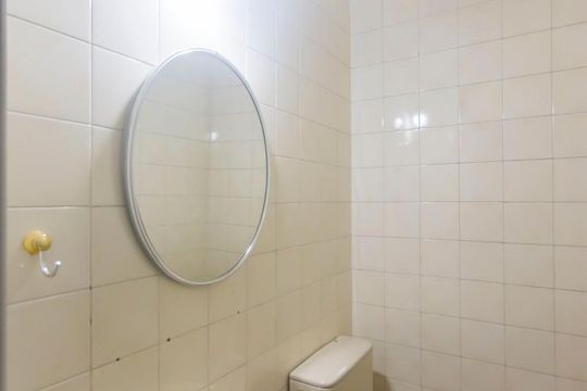 Lavabo de apartamento para alugar com 1 quarto, 55m² em Indianópolis, São Paulo