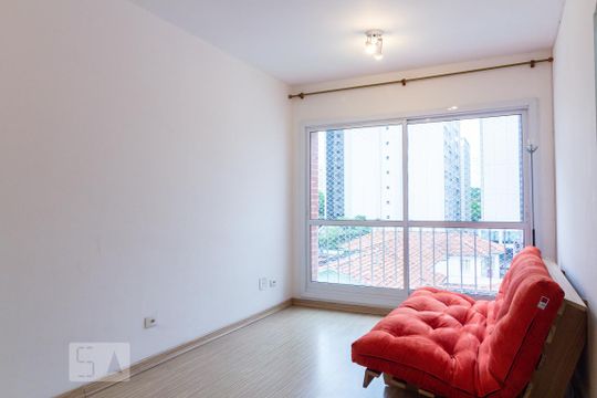 Sala de apartamento para alugar com 2 quartos, 51m² em Chácara Santo Antônio , São Paulo