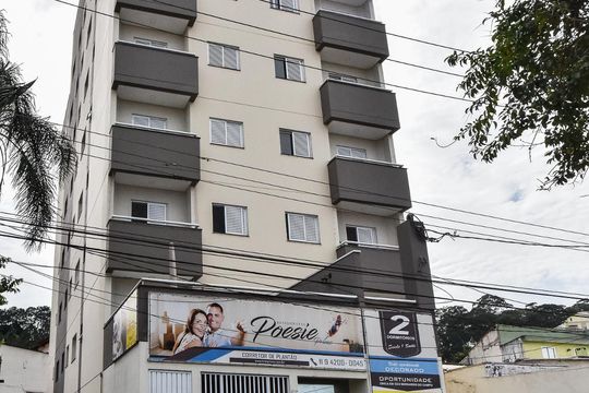 Fachada de apartamento à venda com 2 quartos, 54m² em Jordanópolis, São Bernardo do Campo