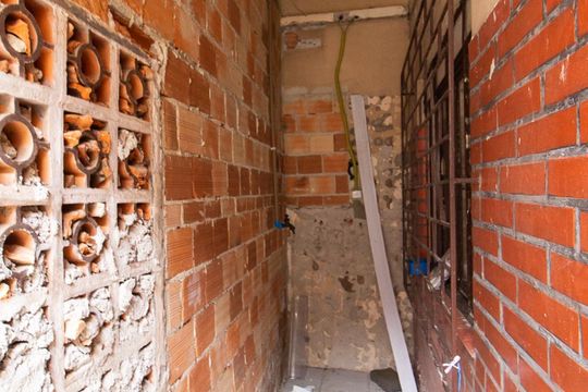 Área de Serviço de casa à venda com 2 quartos, 60m² em Santa Cândida, Curitiba