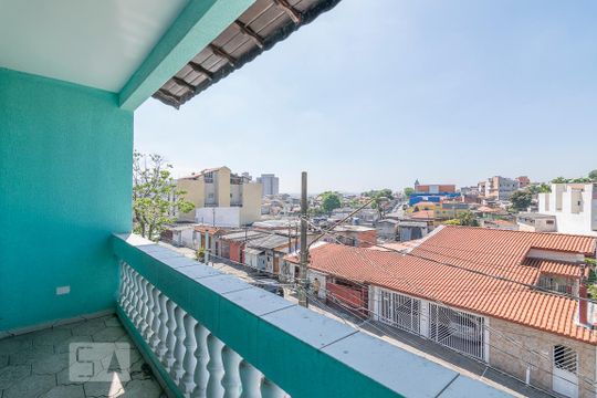 Varanda da Suite de casa para alugar com 4 quartos, 220m² em Jardim das Maravilhas, Santo André