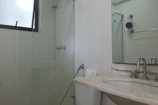 Banheiro Social de apartamento para alugar com 2 quartos, 77m² em Ponte de São João, Jundiaí