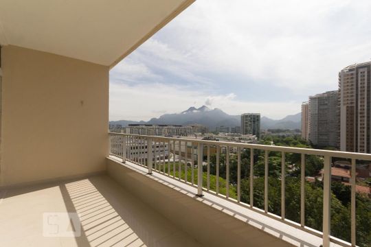 Varanda de apartamento à venda com 1 quarto, 70m² em Barra da Tijuca, Rio de Janeiro