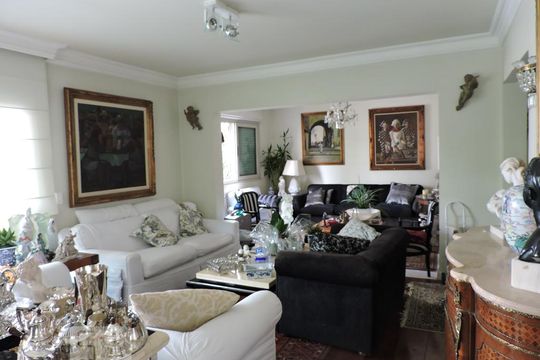 Sala de apartamento à venda com 3 quartos, 168m² em Vila Morumbi, São Paulo