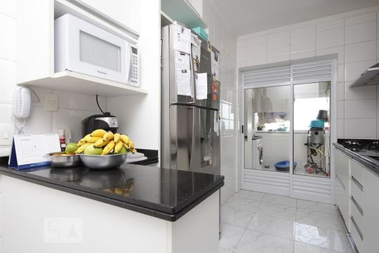 Cozinha de apartamento para alugar com 3 quartos, 103m² em Vila Leopoldina, São Paulo