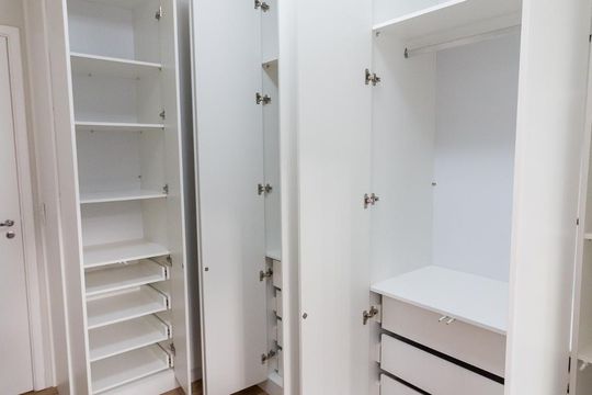Quarto 1 - armários de apartamento à venda com 2 quartos, 60m² em Gopoúva, Guarulhos