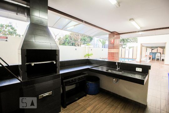 Área comum - Churrasqueira de apartamento para alugar com 4 quartos, 200m² em St. Bueno, Goiânia