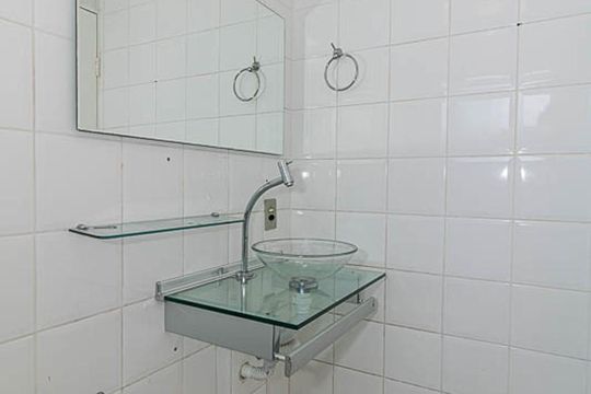 Banheiro de apartamento à venda com 2 quartos, 50m² em Jardim Andaraí, São Paulo