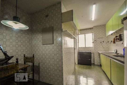 Cozinha de apartamento à venda com 3 quartos, 96m² em Cidade Monções, São Paulo