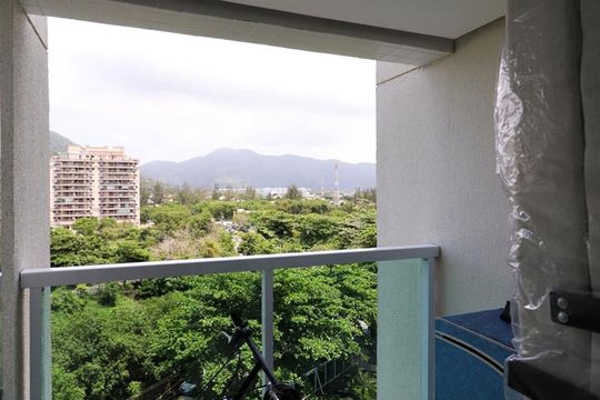 Varanda da Suíte de apartamento à venda com 3 quartos, 94m² em Recreio dos Bandeirantes, Rio de Janeiro