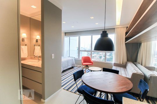 Kitnet/Studio para alugar com 1 quarto, 40m² em Jardim Goiás, Goiânia