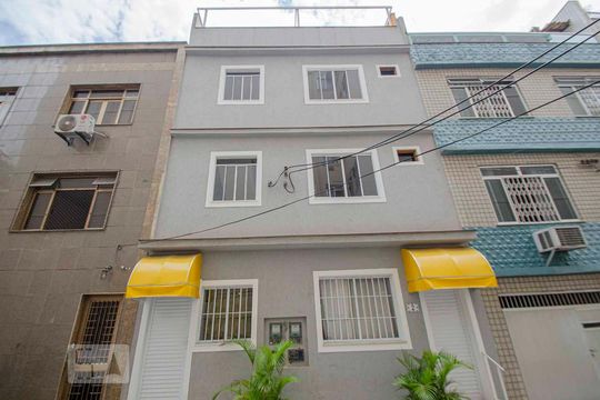 Área comum - Lavanderia de kitnet/studio para alugar com 1 quarto, 26m² em Maracanã, Rio de Janeiro