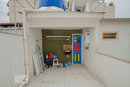 Área comum - Lavanderia de kitnet/studio para alugar com 1 quarto, 26m² em Maracanã, Rio de Janeiro