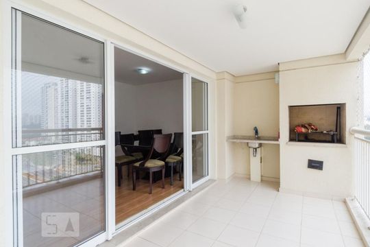 Varanda gourmet de apartamento para alugar com 3 quartos, 123m² em Centro, São Bernardo do Campo