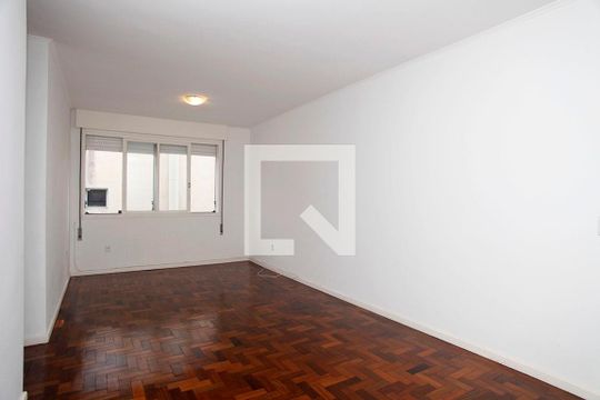 Sala de apartamento à venda com 3 quartos, 111m² em Petrópolis, Porto Alegre