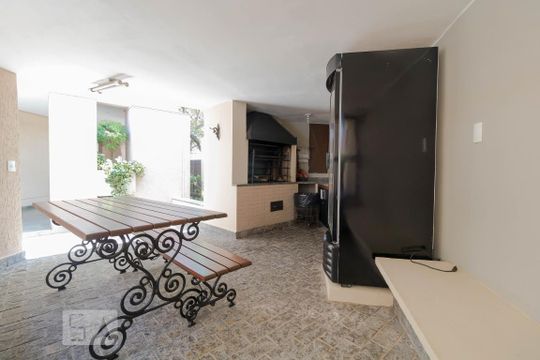 Área comum - Churrasqueira de apartamento para alugar com 3 quartos, 116m² em Jardim das Paineiras, Campinas
