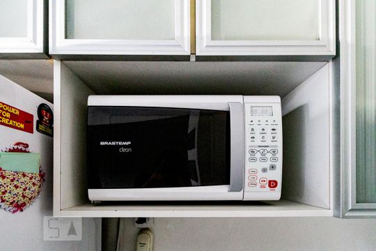 Cozinha de apartamento para alugar com 1 quarto, 47m² em Jardim Paulista, São Paulo