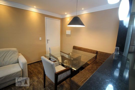 Sala de Estar de apartamento para alugar com 2 quartos, 50m² em Vila Carrão, São Paulo