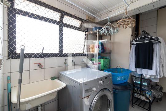 Área de Serviço de apartamento à venda com 5 quartos, 244m² em Jardim São Paulo, São Paulo