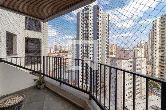 Varanda da Sala de apartamento à venda com 5 quartos, 244m² em Jardim São Paulo, São Paulo
