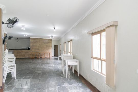 Salão de Festas de apartamento para alugar com 2 quartos, 55m² em Vila Camilópolis, Santo André