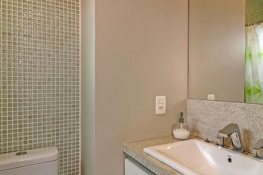 Banheiro Dormitório 1 - Suite de apartamento à venda com 2 quartos, 80m² em Jardim do Salso, Porto Alegre