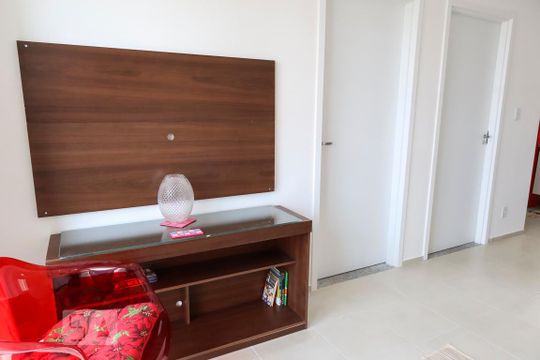 Sala de apartamento para alugar com 1 quarto, 50m² em Campos Elíseos, São Paulo