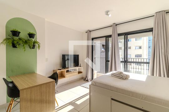 Studio de kitnet/studio para alugar com 1 quarto, 32m² em Santa Efigênia, São Paulo