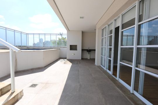 varanda de apartamento para alugar com 3 quartos, 224m² em Vila Andrade, São Paulo