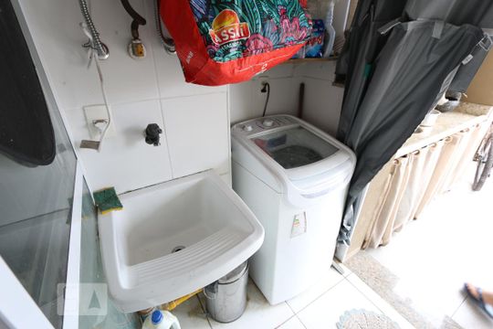 area de serviço de apartamento para alugar com 3 quartos, 86m² em Vila Andrade, São Paulo