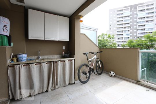 varanda de apartamento para alugar com 3 quartos, 86m² em Vila Andrade, São Paulo