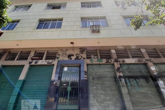 Fachada de apartamento à venda com 1 quarto, 54m² em Riachuelo, Rio de Janeiro