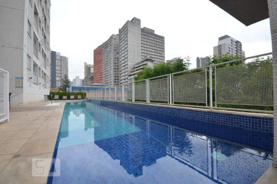 Piscina de apartamento à venda com 1 quarto, 39m² em Liberdade, São Paulo