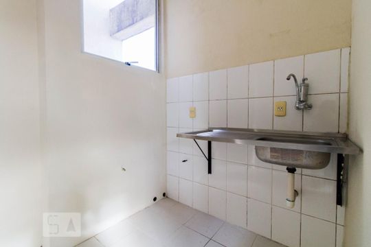 Cozinha de kitnet/studio à venda com 1 quarto, 21m² em Centro Histórico, Porto Alegre