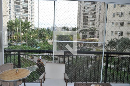 Varanda da Sala de apartamento à venda com 3 quartos, 144m² em Jacarepaguá, Rio de Janeiro