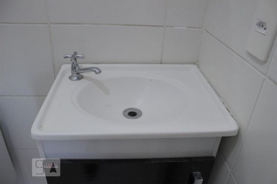 Banheiro Social de apartamento à venda com 2 quartos, 55m² em Vargem Pequena, Rio de Janeiro