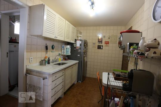 cozinha de apartamento à venda com 3 quartos, 110m² em Tijuca, Rio de Janeiro