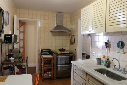 cozinha de apartamento à venda com 3 quartos, 110m² em Tijuca, Rio de Janeiro