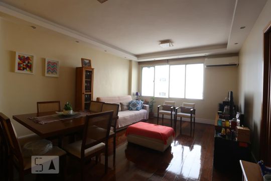 sala de apartamento à venda com 3 quartos, 110m² em Tijuca, Rio de Janeiro