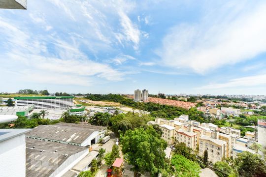 Vista do Quarto 1 de apartamento para alugar com 2 quartos, 52m² em Demarchi, São Bernardo do Campo