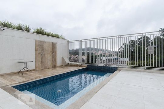 Área Comum - Piscina de apartamento para alugar com 2 quartos, 52m² em Demarchi, São Bernardo do Campo