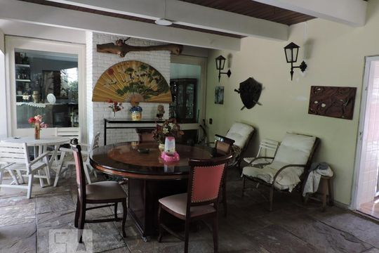 Sala de Jantar de casa à venda com 5 quartos, 800m² em Jardim Guedala, São Paulo