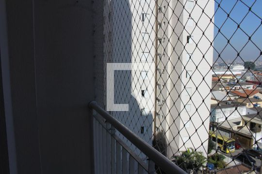 Varanda da Sala de apartamento à venda com 2 quartos, 55m² em Vila das Bandeiras, Guarulhos