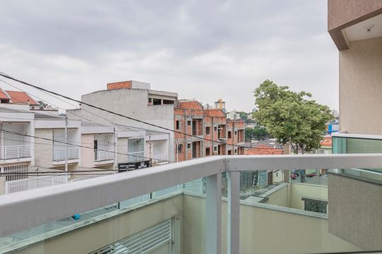 Varanda Quarto 1 de apartamento para alugar com 2 quartos, 40m² em Parque Bandeirante, Santo André