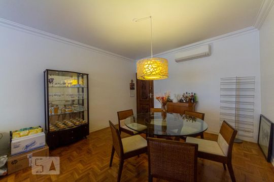 Sala de jantar de apartamento para alugar com 3 quartos, 135m² em Cerqueira César, São Paulo