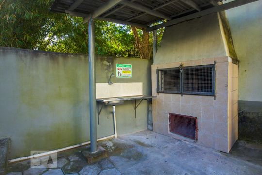 Área comum - Churrasqueira de apartamento à venda com 1 quarto, 43m² em Protásio Alves, Porto Alegre