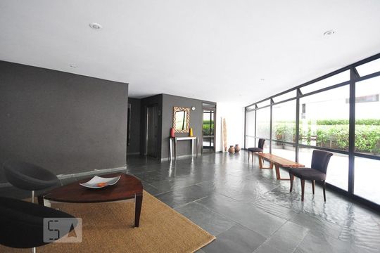 Hall Social de apartamento para alugar com 3 quartos, 129m² em Vila Morumbi, São Paulo
