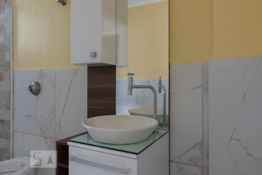 Banheiro 2 (Pia) de apartamento à venda com 3 quartos, 119m² em Vila Mariana, São Paulo
