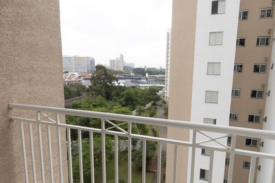 Varanda da Sala de apartamento para alugar com 3 quartos, 63m² em Vila Moreira, São Paulo